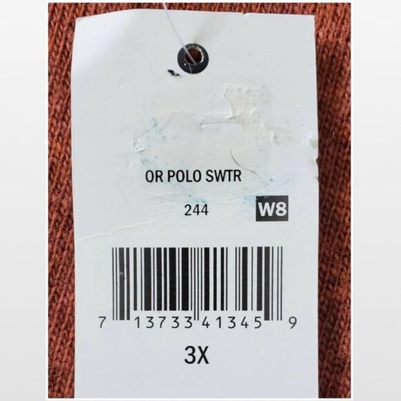 New Chestnut Brown Knit Wool Blend Sweater - Picture 15 of 16